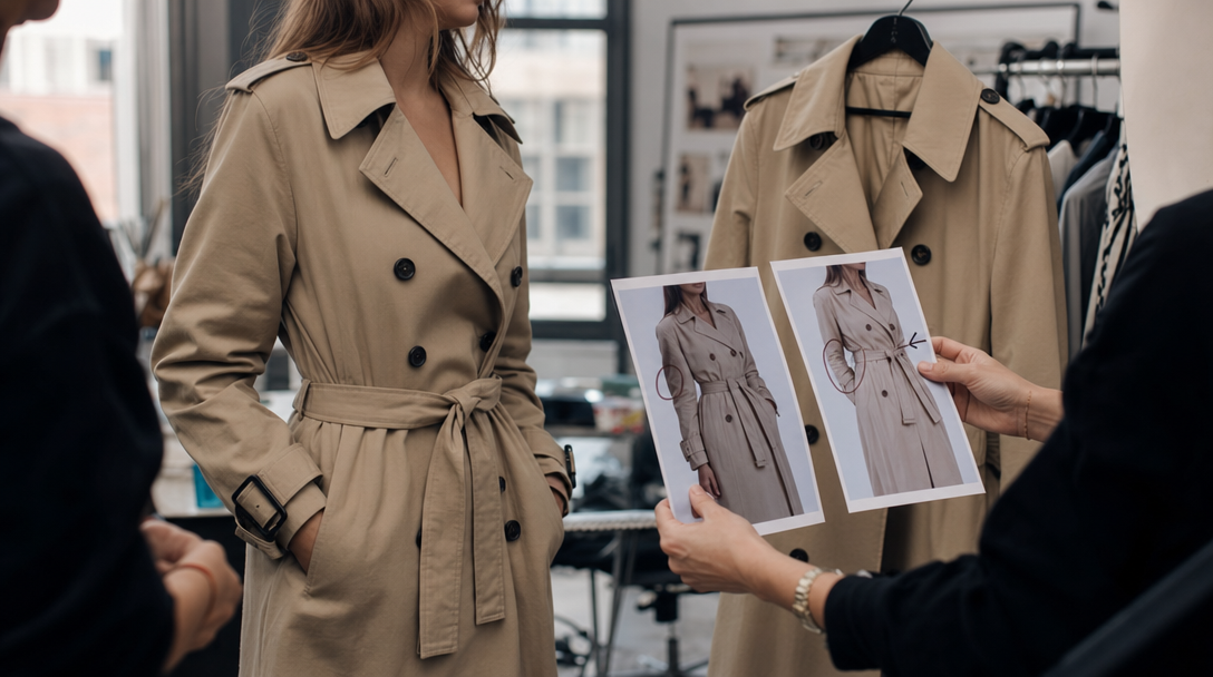 AI Model Photography for Ecommerce: The Fit Errors Teams Approve Too Early - in-article production visual 2