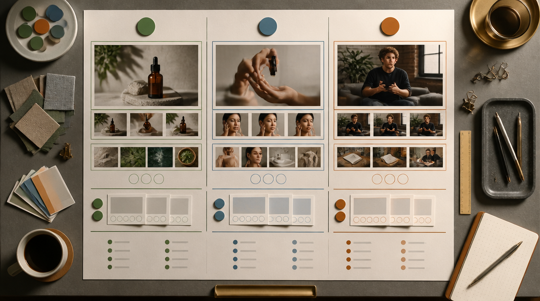 Why Ad Creative Testing Fails Without a Clear Hypothesis - in-article production visual 1